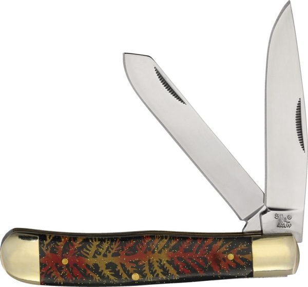 Frost Cutlery Trapper Tree Resin Folding Knife