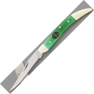 Frost Cutlery Steel Warrior Toothpick - Green Smooth Bone