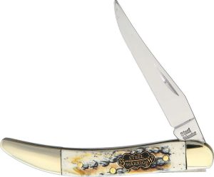 Frost Cutlery Steel Warrior Toothpick - Winter Aged Bone