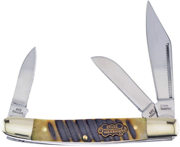 Frost Cutlery Wrangler Chainsaw - Jigged Bone Multi-Blade