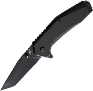 Frost Cutlery Linerlock A/O Tanto Black Coated