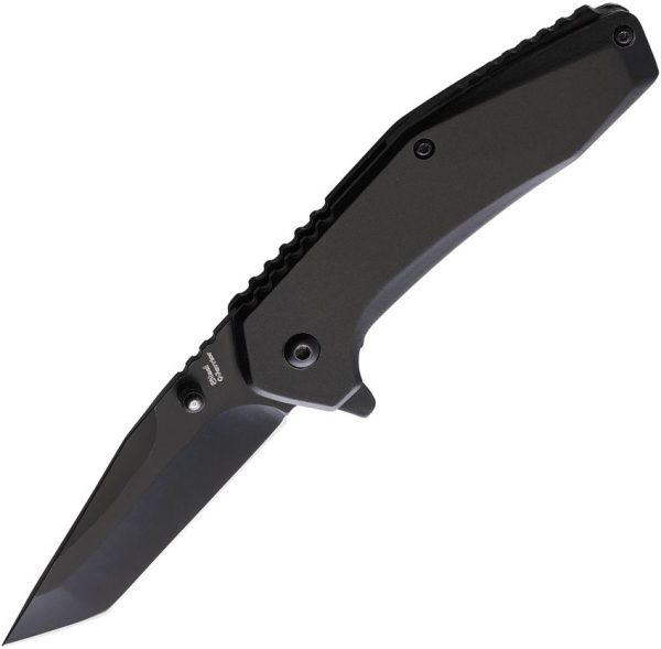 Frost Cutlery Linerlock A/O Tanto Black Coated