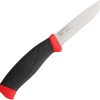Mora Companion F Rescue Red - Serrated Safety Blade