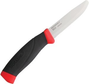 Mora Companion F Rescue Red - Serrated Safety Blade