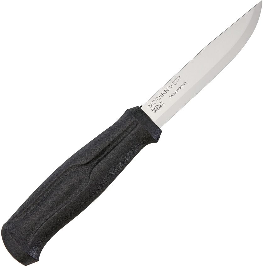 Mora 510 Fixed Blade Knife 3.75" Carbon Steel Black w/ Sheath