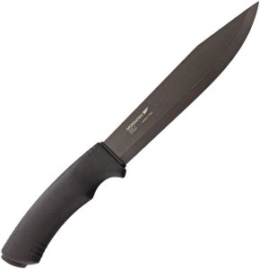 Mora Bushcraft Pathfinder Black - Carbon Steel 6.75in