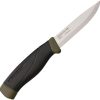 Mora Companion Heavy Duty Green Fixed Blade
