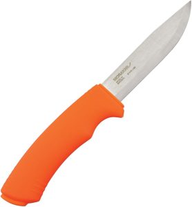 Mora Bushcraft Orange Stainless Fixed Blade
