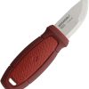 Mora Eldris Red Fixed Blade - 2.5 inch