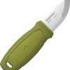 Mora Eldris Green Fixed Blade - 2.5 inch