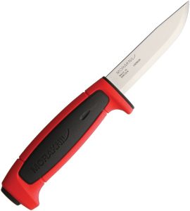 Mora Basic 511 Fixed Blade Red Handle