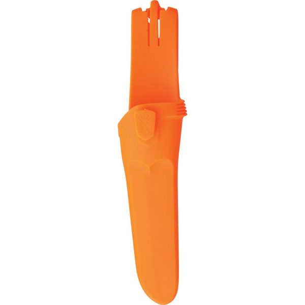 Mora Floating Knife Mirror Serrated Stainless - Orange Sheath