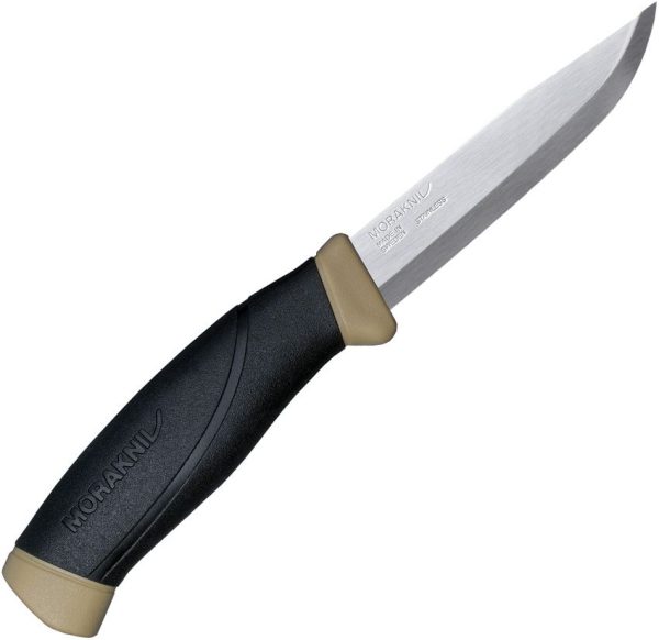 Mora Companion Desert Tan Stainless Fixed Blade