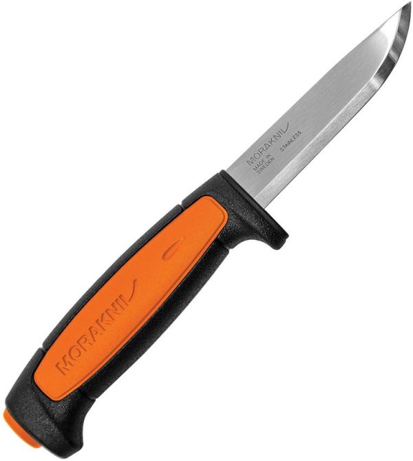 Mora Basic 546 Black/Orange Stainless Fixed Blade