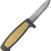 Mora Basic 511 Black/Tan Carbon Steel Fixed Blade