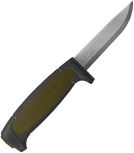 Mora Basic 511 Black/Green Carbon Steel Fixed Blade