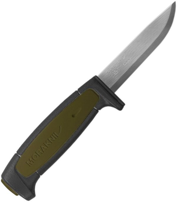 Mora Basic 511 Black/Green Carbon Steel Fixed Blade