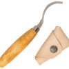 Mora Hook Knife 163 Double Edge Carving Knife