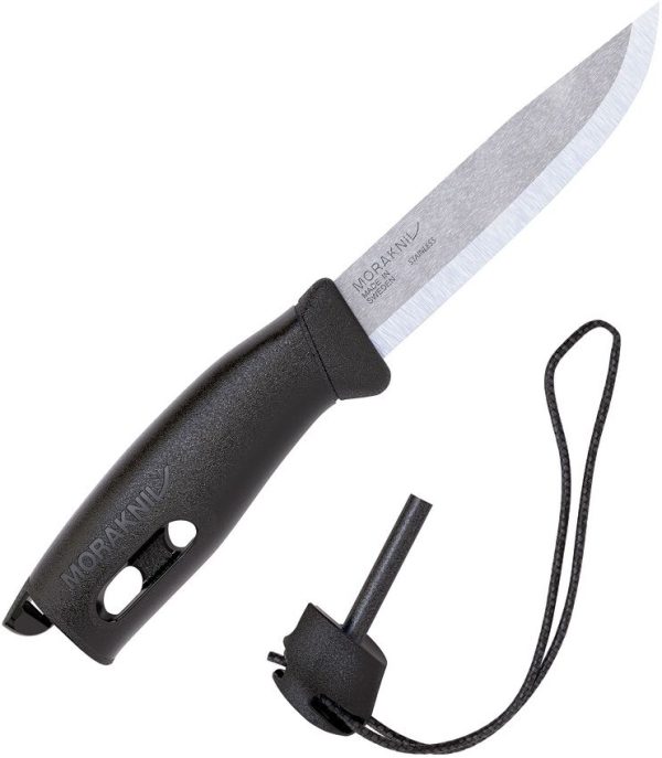 Mora Companion Spark Black Knife Fire Starter