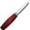Mora Classic No 1 Red Birch Fixed Knife - Carbon Steel