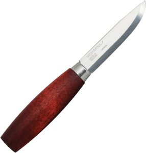 Mora Classic No 1 Red Birch Fixed Knife - Carbon Steel