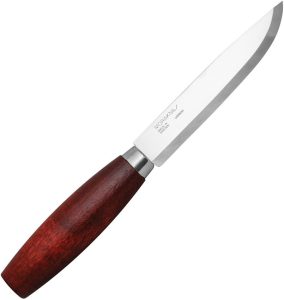 Mora Classic No 3 Red Birch Fixed Knife - Carbon Steel