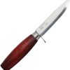 Mora Classic No 2 Red Birch Guard Fixed Knife - Carbon Steel