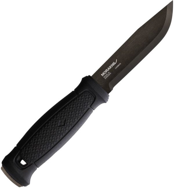 Mora Garberg Black Finish Fixed Knife - Carbon Steel