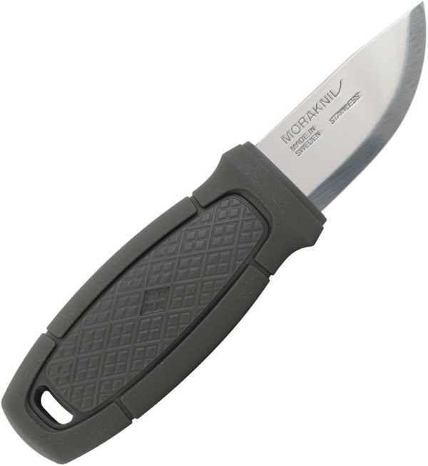 Mora Eldris Light Duty Gray - Scandi Grind