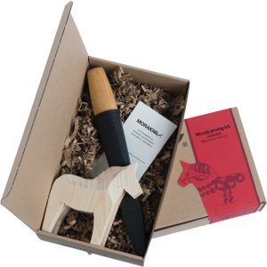 FT02634.jpg Mora Woodcarving Kit Dala Horse Complete Set