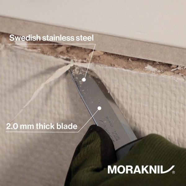 Mora Basic 546 Stainless Steel Fixed Blade Knife