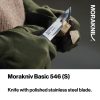 Mora Basic 546 Stainless Steel Fixed Blade Knife