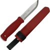Mora Garberg Fixed Blade - Dala Red Polymer Handle