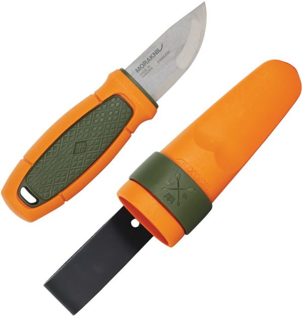 Mora Eldris Fixed Blade - Compact Orange Green