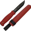 Mora Garberg Fixed Blade - Carbon Steel Dala Red