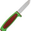 Mora Basic 546 Fixed Blade - Dala Red Green