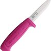 Mora Basic 511 Fixed Blade - Carbon Steel Pink