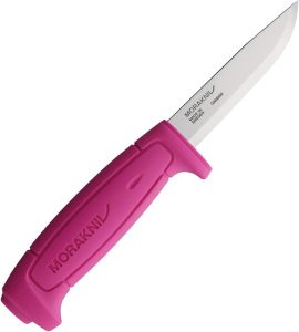 Mora Basic 511 Fixed Blade - Carbon Steel Pink