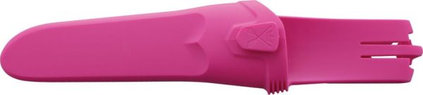 Mora Basic 511 Fixed Blade - Carbon Steel Pink