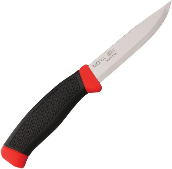 Mora Clipper Fixed Blade - Carbon Steel Black/Red