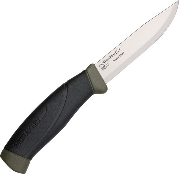 Mora Companion MG Carbon Steel Fixed Blade - OD Green