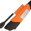 Mora Bushcraft Survival Orange Stainless w/ Fire Starter