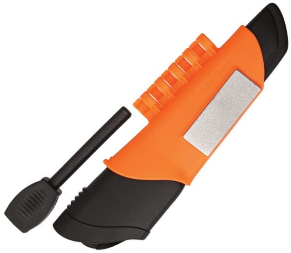 Mora Bushcraft Survival Orange Stainless w/ Fire Starter