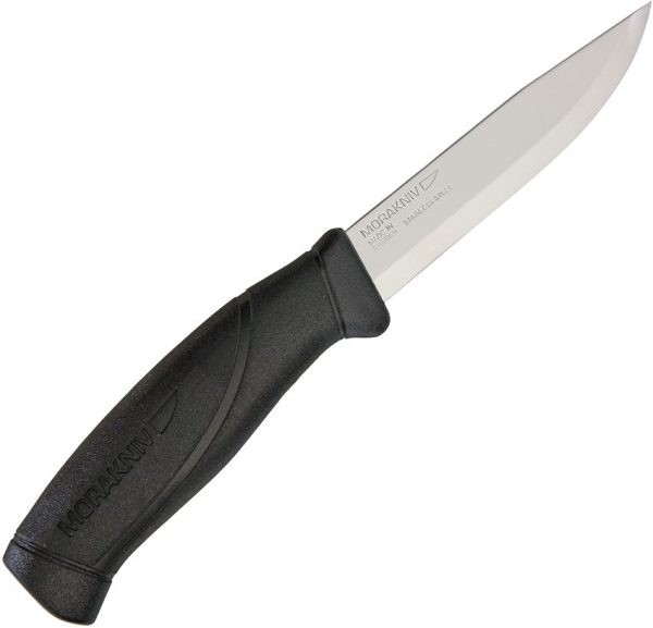 Mora Companion Black Stainless Fixed Blade Knife