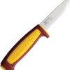 Mora Basic 511 Carbon Steel Fixed Blade - Dala Red/Yellow