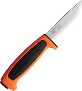 Mora Basic 511 Carbon Steel Fixed Blade - Orange/Black