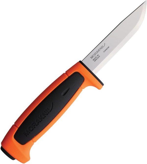 Mora Basic 511 Carbon Steel Fixed Blade - Orange/Black