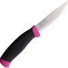 Mora Companion Magenta Fixed Blade - Stainless Steel