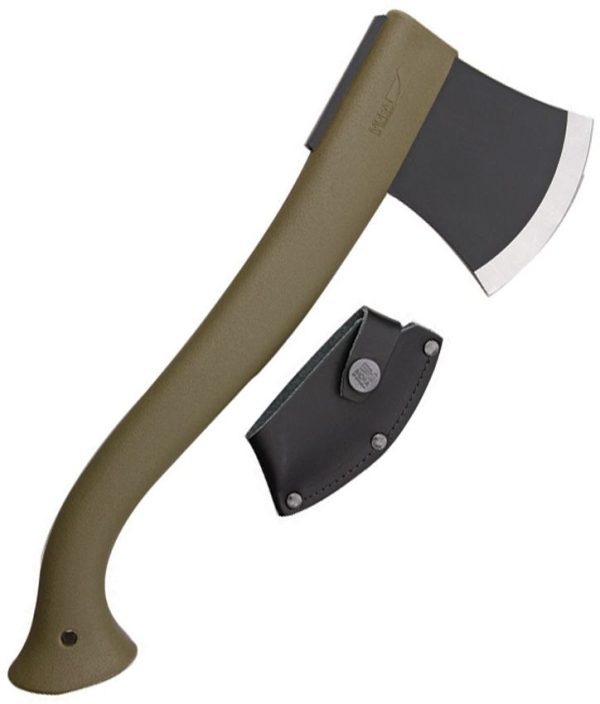 Mora Camping Axe OD Green - Boron Steel Epoxy Coated