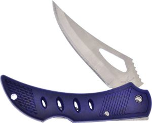 Frost Cutlery Tactical Lockback Blue - 3.25in Blade